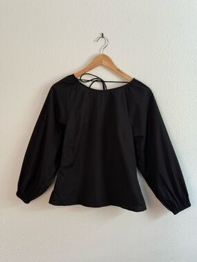 J. Crew Open-back top